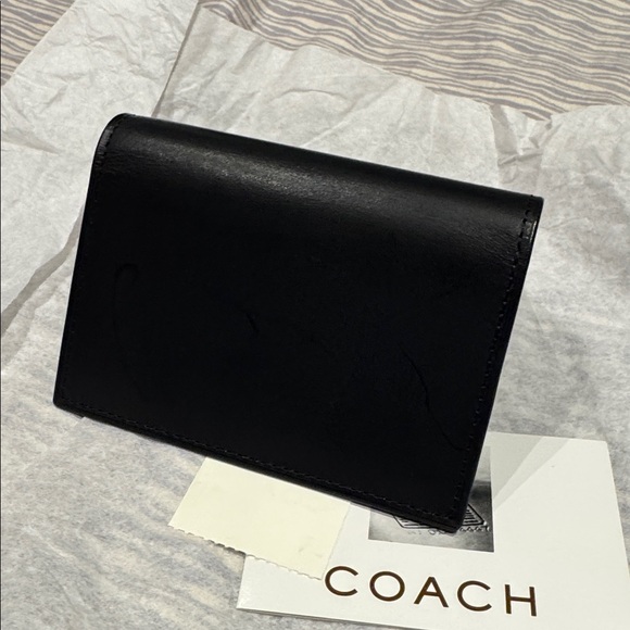 Vintage - Coach Black Card Case Holder item#2 - Picture 4 of 8